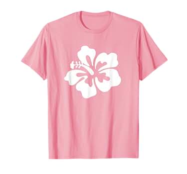 Hawaiian Pink♡ UVEASISHA Floral Beach Shirts for Men,Mens Hawaiian Shirts